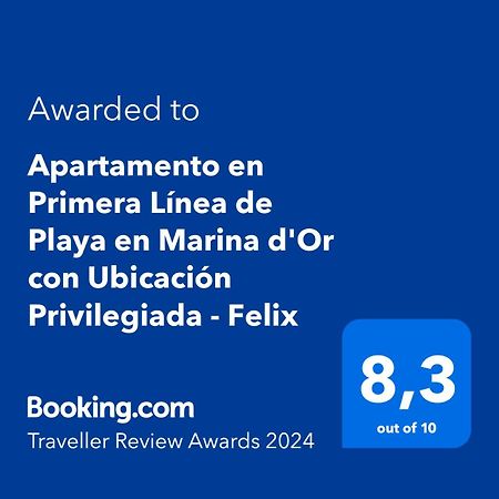 Apartamento En Primera Linea De Playa En Marina D'Or Magic World Con Ubicacion Privilegiada - Felix Oropesa del Mar Exterior photo
